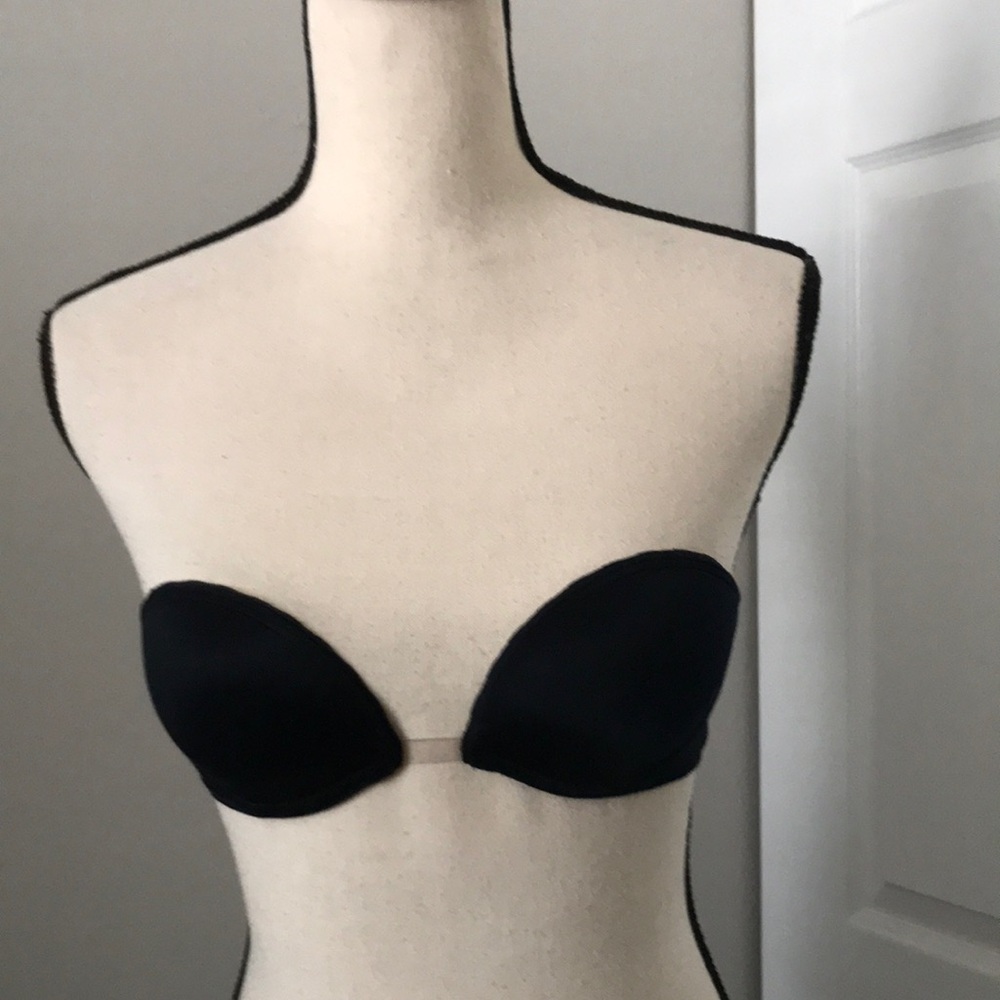 VICTORIAS SECRET Very Sexy Minimalist Underwire Black Strapless Bra | 32A - Picture 2 of 13